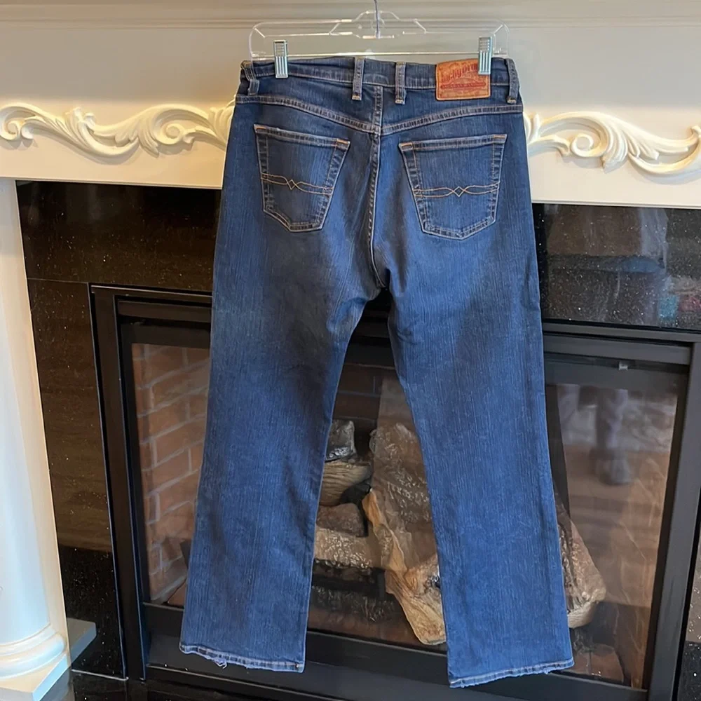 Lucky Brand jeans size 4 waist 27 straight Leg - Picture 8 of 12